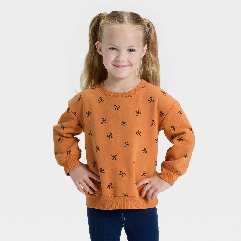 Toddler Girls' Fleece Pullover Sweatshirt - Cat & Jack™
