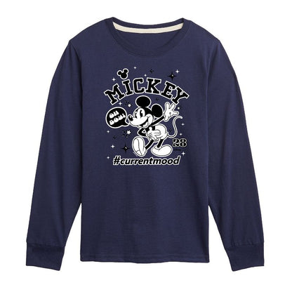 Boys' - Disney - Mickey Mouse Long Sleeve Graphic T-Shirt