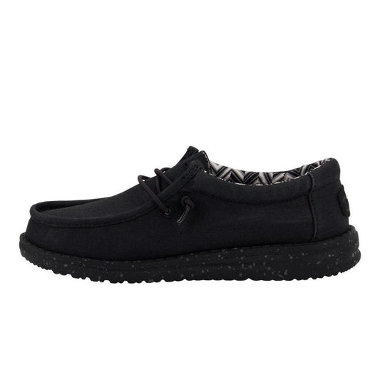 Hey Dude Wally Stretch Canvas Kids  - Kid's Comfortable Slip on Shoes
