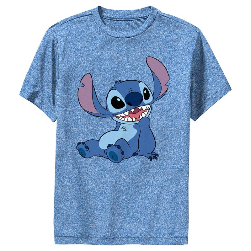 Boy's Lilo & Stitch Sitting Pose Performance Tee