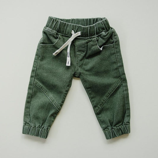 Kids Hudson Denim Jeans - Olive + Scout