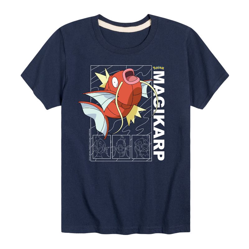 Boys' - Pokémon - Magikarp Water Type Short Sleeve Graphic T-Shirt