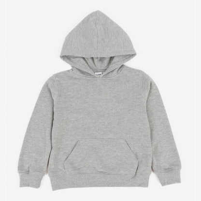Leveret Kids Hooded Sweatshirt - Kids Hoodie Pullover Sweatshirt- With Kangaroo Pocket - Neutral Solid Color