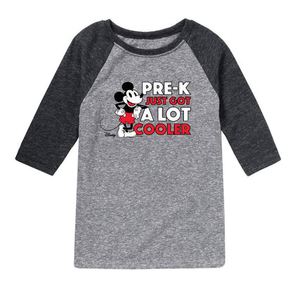 Boys' - Disney - Just Got A Lot Cooler Pre K Raglan Graphic T-Shirt