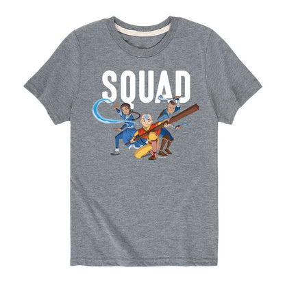 Boys' - Avatar: The Last Airbender - Trio Squad Short Sleeve Graphic T-Shirt