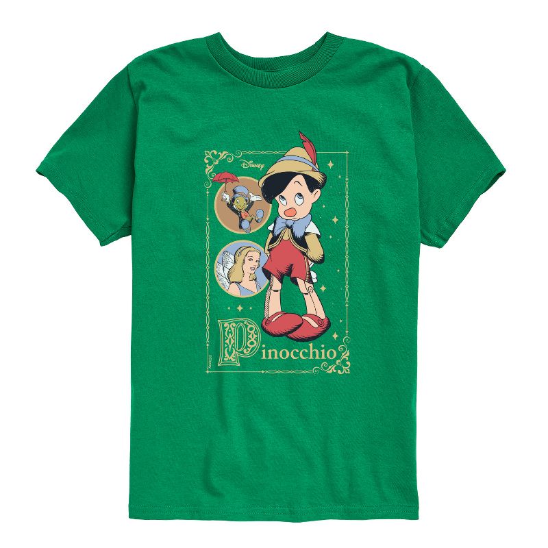 Boys' - Disney - Pinocchio Short Sleeve Graphic T-Shirt