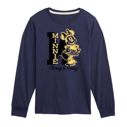 Boys' - Disney - Minnie Mouse Long Sleeve Graphic T-Shirt