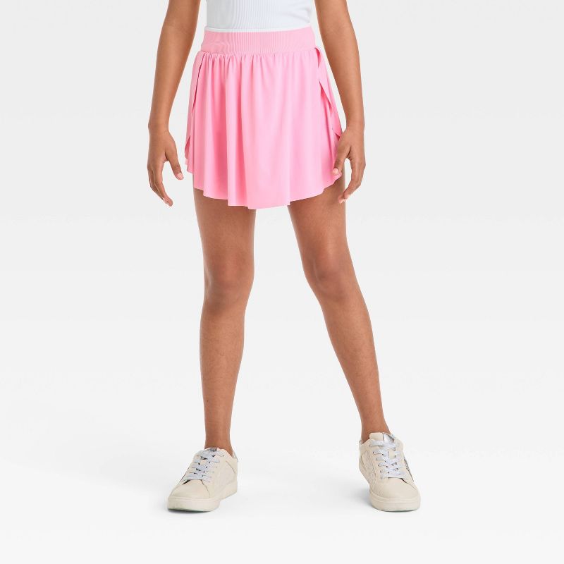 Girls' Flowy Woven Skort - All in Motion™