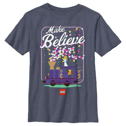تي شيرت قطار LEGO® Make Believe للأولاد