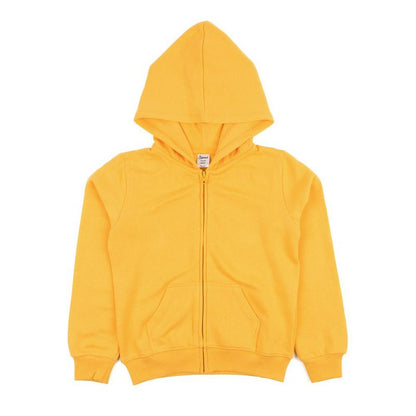 Leveret Kids Zipper Classic Solid Color Sweat Hoodie