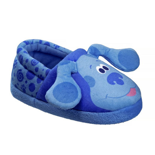 نعال أطفال من Nickelodeon Blues Clues خفيفة الوزن ومريحة وناعمة من Aline أحذية منزلية مخملية للبنات