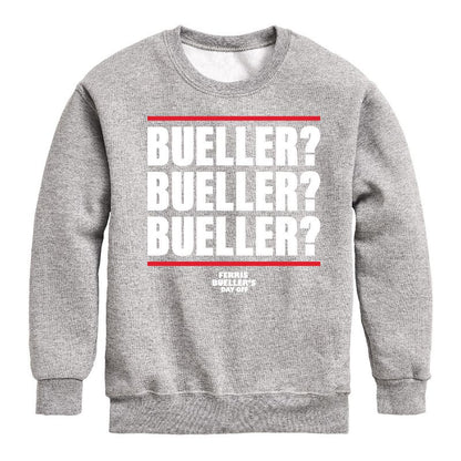 Boys' - Ferris Bueller's Day Off - Bueller Bueller Bueller Graphic Long Sleeve Fleece Sweatshirt