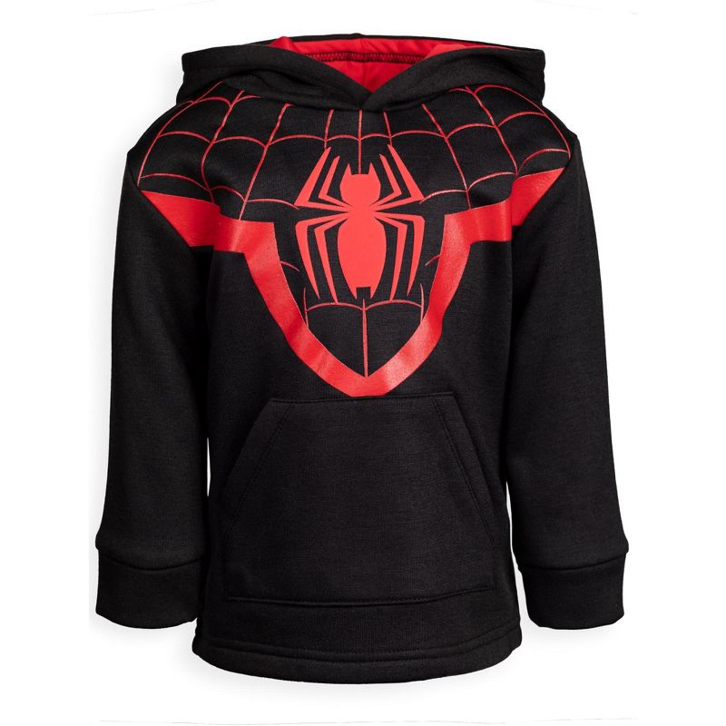 Marvel Avengers Hulk Miles Morales Spider-Man Athletic Cosplay Hoodie Toddler to Big Kid