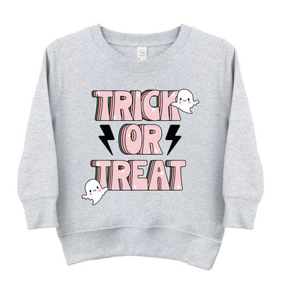 The Juniper Shop Trick Or Treat Lightning Bolt Toddler Graphic Sweatshirt