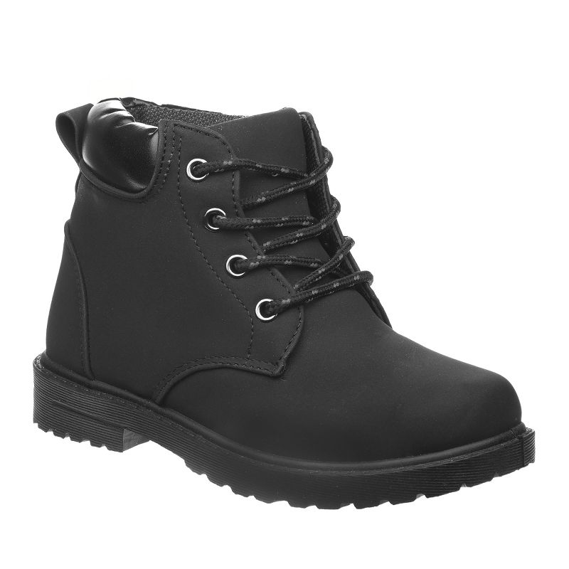 Josmo Unisex Toddlers Combat Boots - Lace Up Ankle Boots for Boys and Girls, Classic Combat Style, Casual Boots