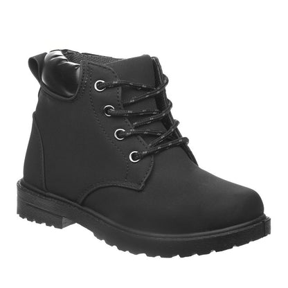 Josmo Unisex Toddlers Combat Boots - Lace Up Ankle Boots for Boys and Girls, Classic Combat Style, Casual Boots