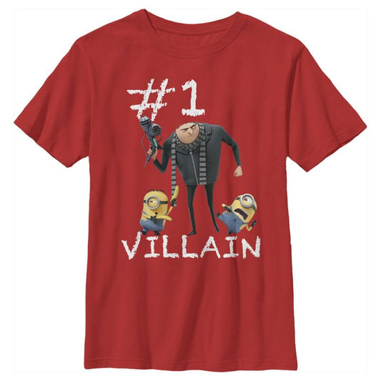 Boy's Despicable Me Minions #1 Villian T-Shirt