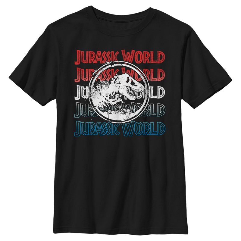 Boy's Jurassic World: Fallen Kingdom 4th of July Logo T-Shirt