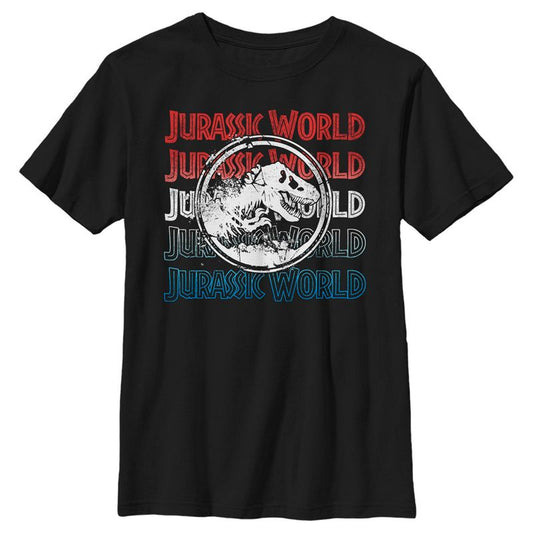 Boy's Jurassic World: Fallen Kingdom 4th of July Logo T-Shirt