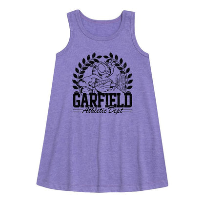 Girls' - Garfield - Athletic Dept Graphic Sleeveless Aline Dress