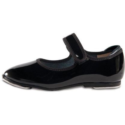 Girl's Tap Shoes by Danz N Motion Mary Jane Easy Strap No Buckle