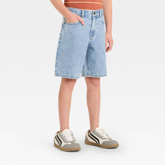 Boys' 'At the Knee' Denim Shorts - Cat & Jack™