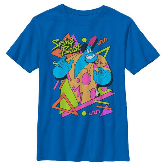 Boy's Aladdin 90's Spring Break Genie T-Shirt