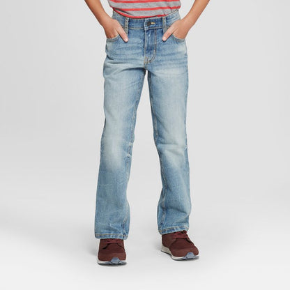 Boys' Stretch Straight Fit Jeans - Cat & Jack™