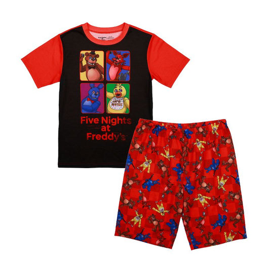 Five Nights at Freddy's Youth 2-Piece Short-Sleeve Pajama Set