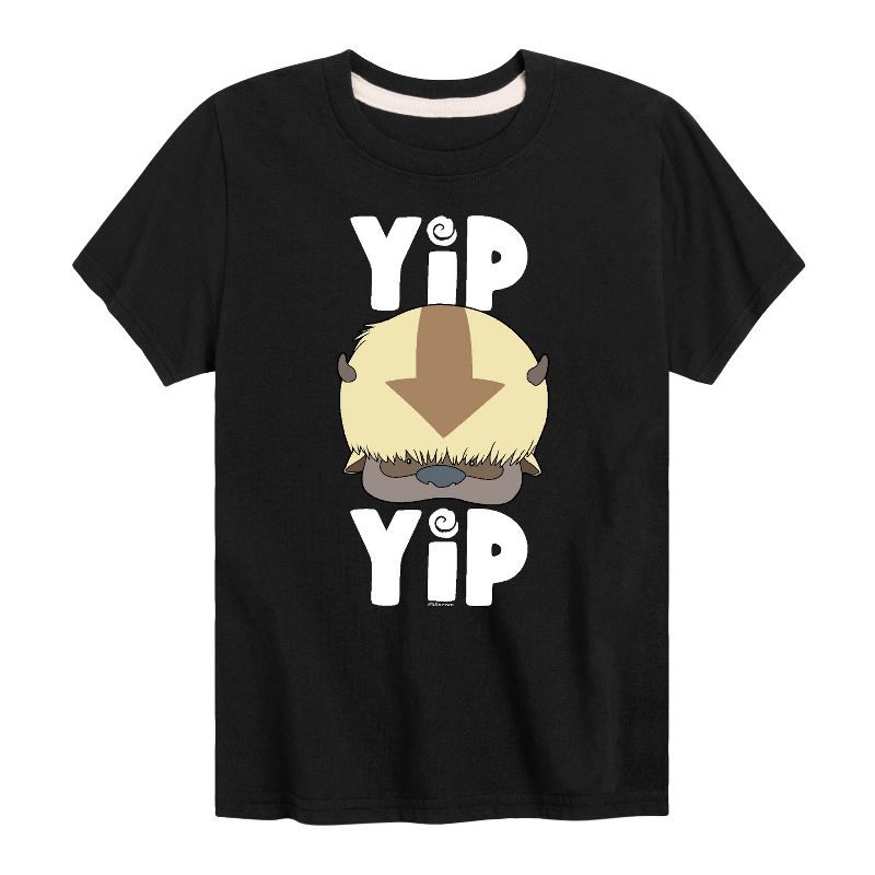 Boys' - Avatar: The Last Airbender - Cute Appa Yip Yip Short Sleeve Graphic T-Shirt
