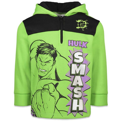 Marvel Fleece Half Zip Hoodie Toddler