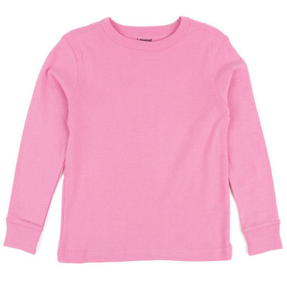 Leveret Kids Long Sleeve Solid Classic Color T-Shirt