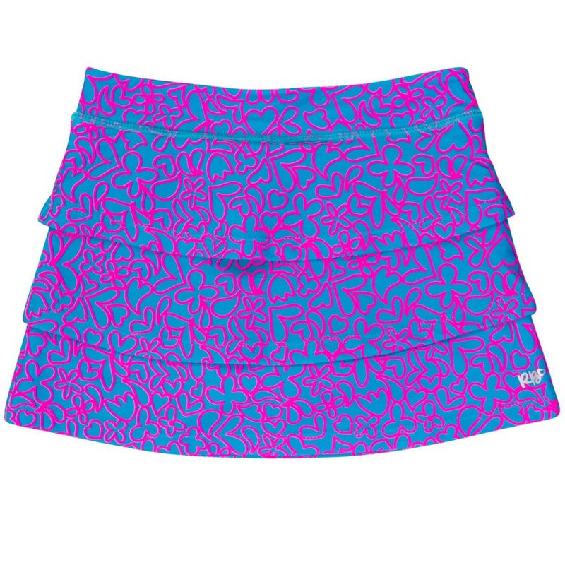 RuffleButts Girls Active Skort