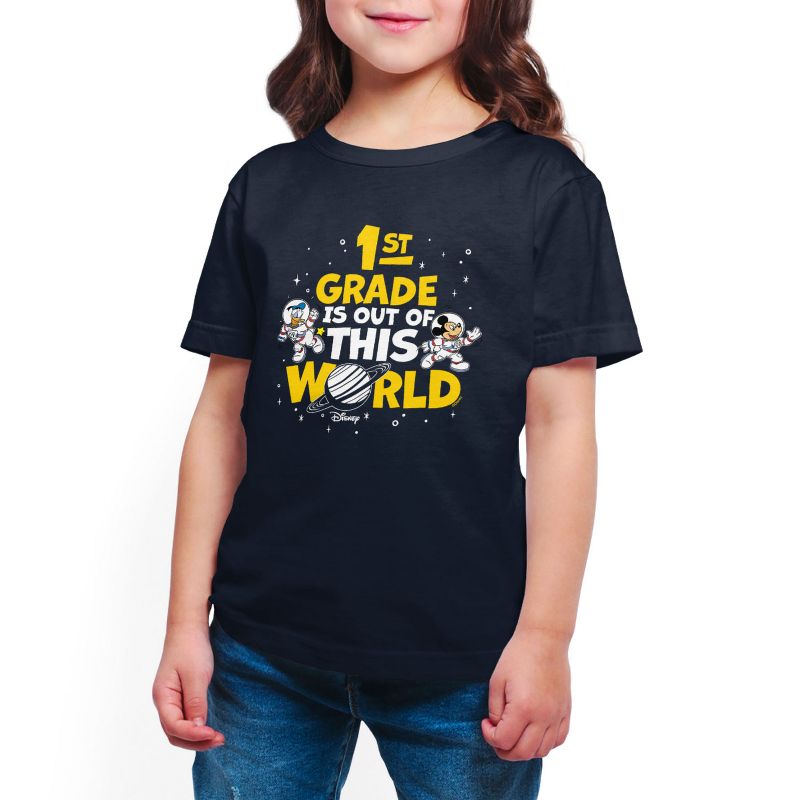 Boys' - Disney - 1st Grade Out Of This World Short Sleeve Graphic T-Shirt