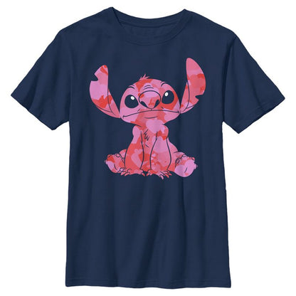 Boy's Lilo & Stitch Heart Filled Stitch T-Shirt