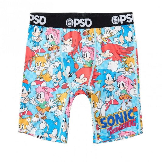 Kids Sonic the Hedgehog Squad PSD Boxer Briefs