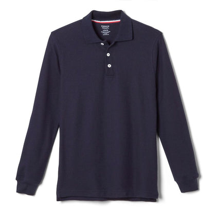 French Toast School Uniform Co-Ed Long Sleeve Pique Polo (Part 2)