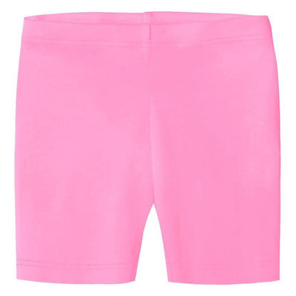 City Threads USA-Made 100% Cotton Girls Soft Bike Shorts
