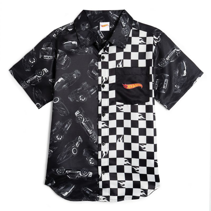 Hot Wheels Button Down Dress Shirt