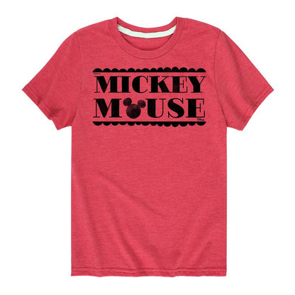 Boys' - Disney - Mickey Mouse Short Sleeve Graphic T-Shirt