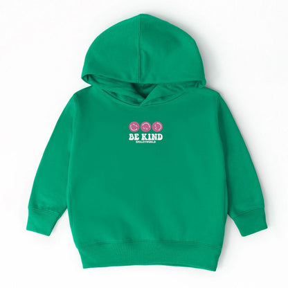 The Juniper Shop SmileyWorld Embroidered Be Kind Turning Smiles Toddler Hoodie
