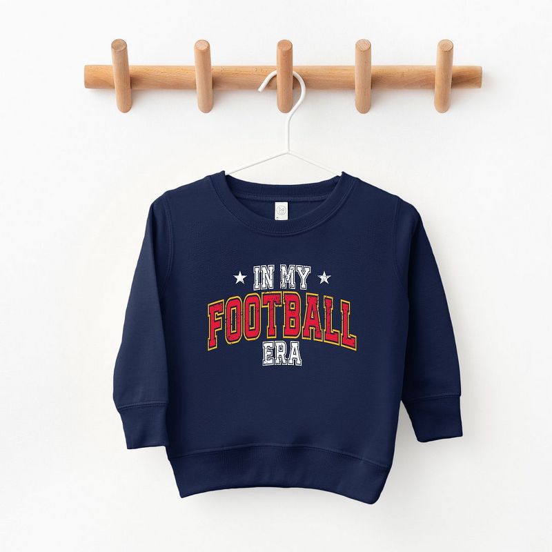 The Juniper Shop In My Football Era - Red Toddler Graphic Sweatshirt