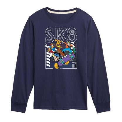 Boys' - Disney - Standard Sports Long Sleeve Graphic T-Shirt