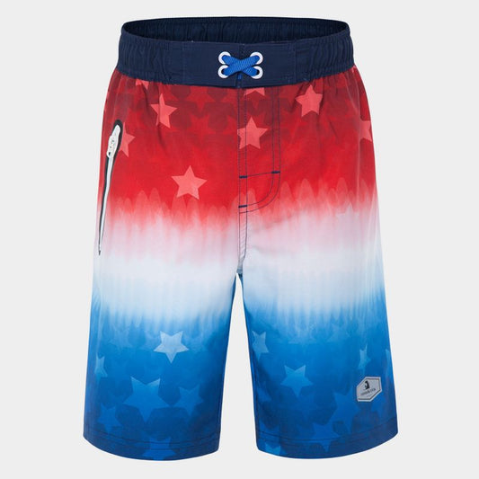 Rokka&Rolla Boys' 4-Way Stretch Board Swim Trunks