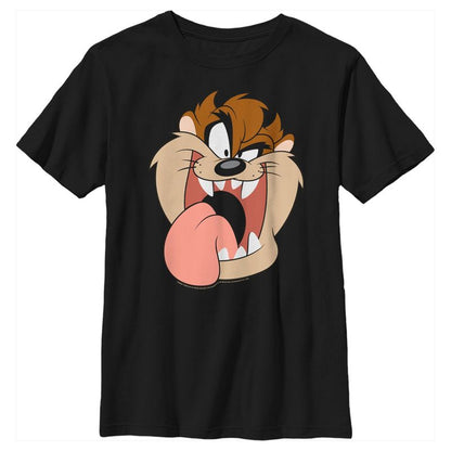 Boy's Looney Tunes Tasmanian Devil Big Face T-Shirt