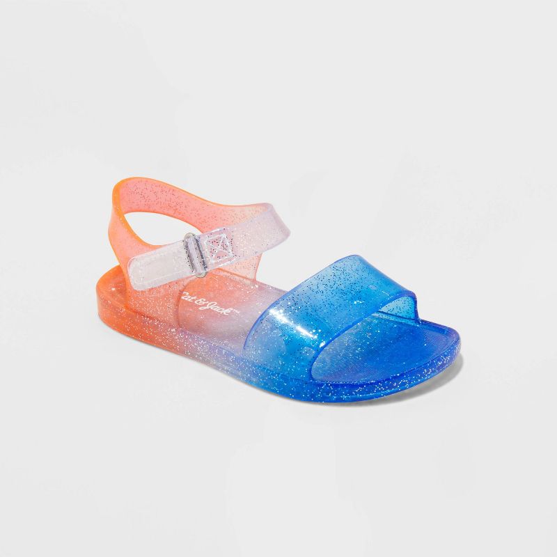 Toddler Girls' Tessa Jelly Glitter Sandals - Cat & Jack™