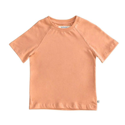 Kids' Organic Raglan T-shirt Sherbet - Jackalo