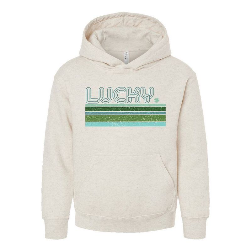 The Juniper Shop Retro Lucky Stripes Youth Graphic Hoodie