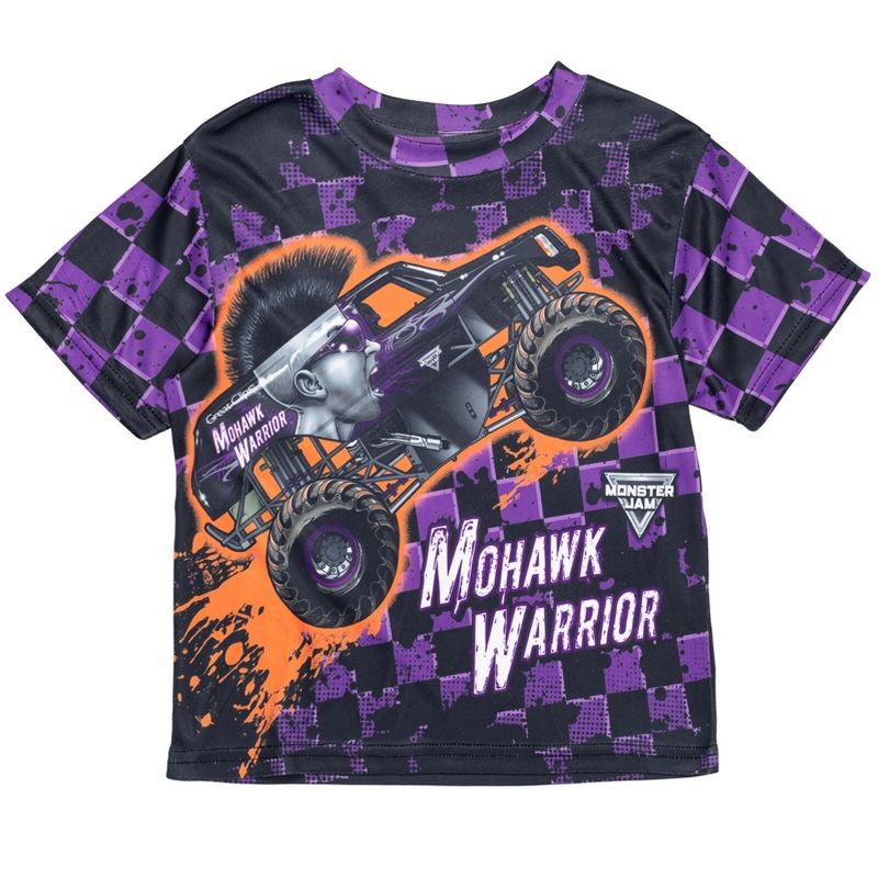 Monster Jam Grave Digger El Toro Loco Megalodon Truck T-Shirt Little Kid to Big Kid