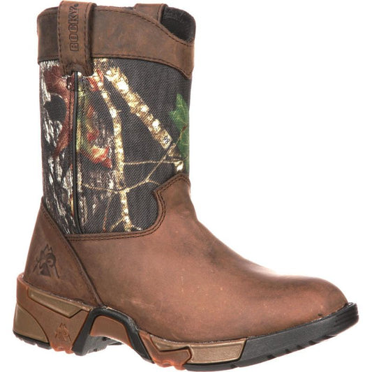 Rocky Kids' Aztec Wellington Brown Boot
